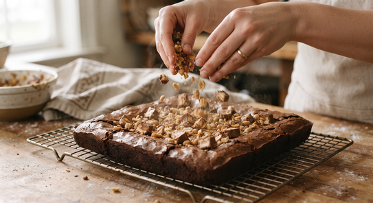 Snickers brownies