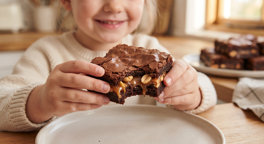 snickers brownies