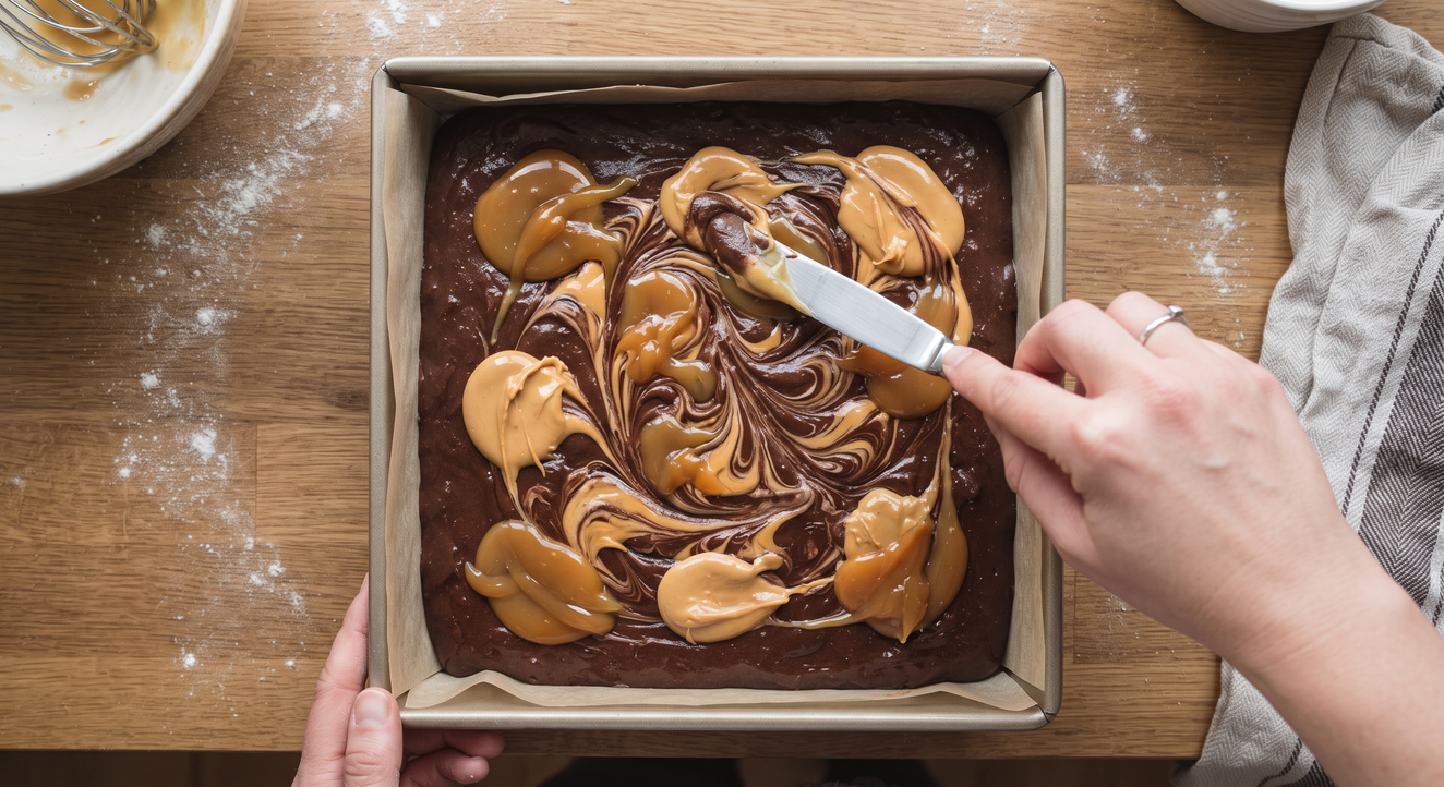 Snickers brownies