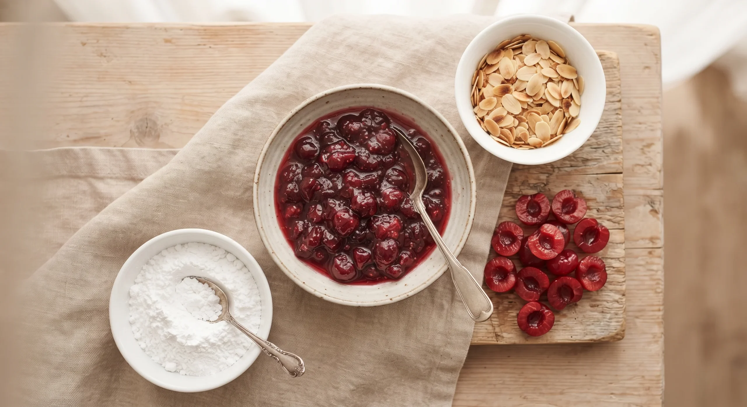 Cherry Bakewell Flapjack recipe
