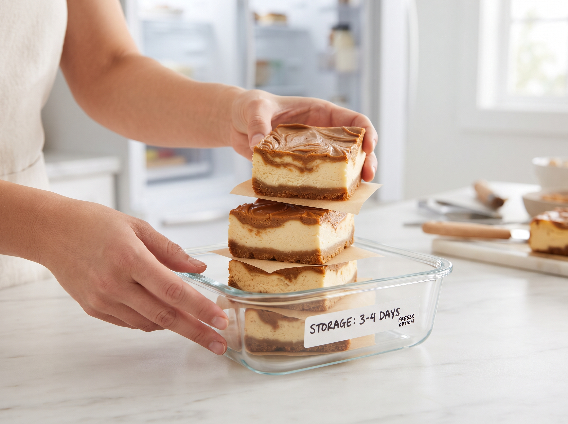 Biscoff Cheesecake Squares Biscoff Cheesecake Squares